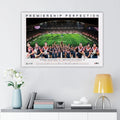 Sydney Roosters 2026 NRL Premiers Canvas With Inner Frame – TANTN25946