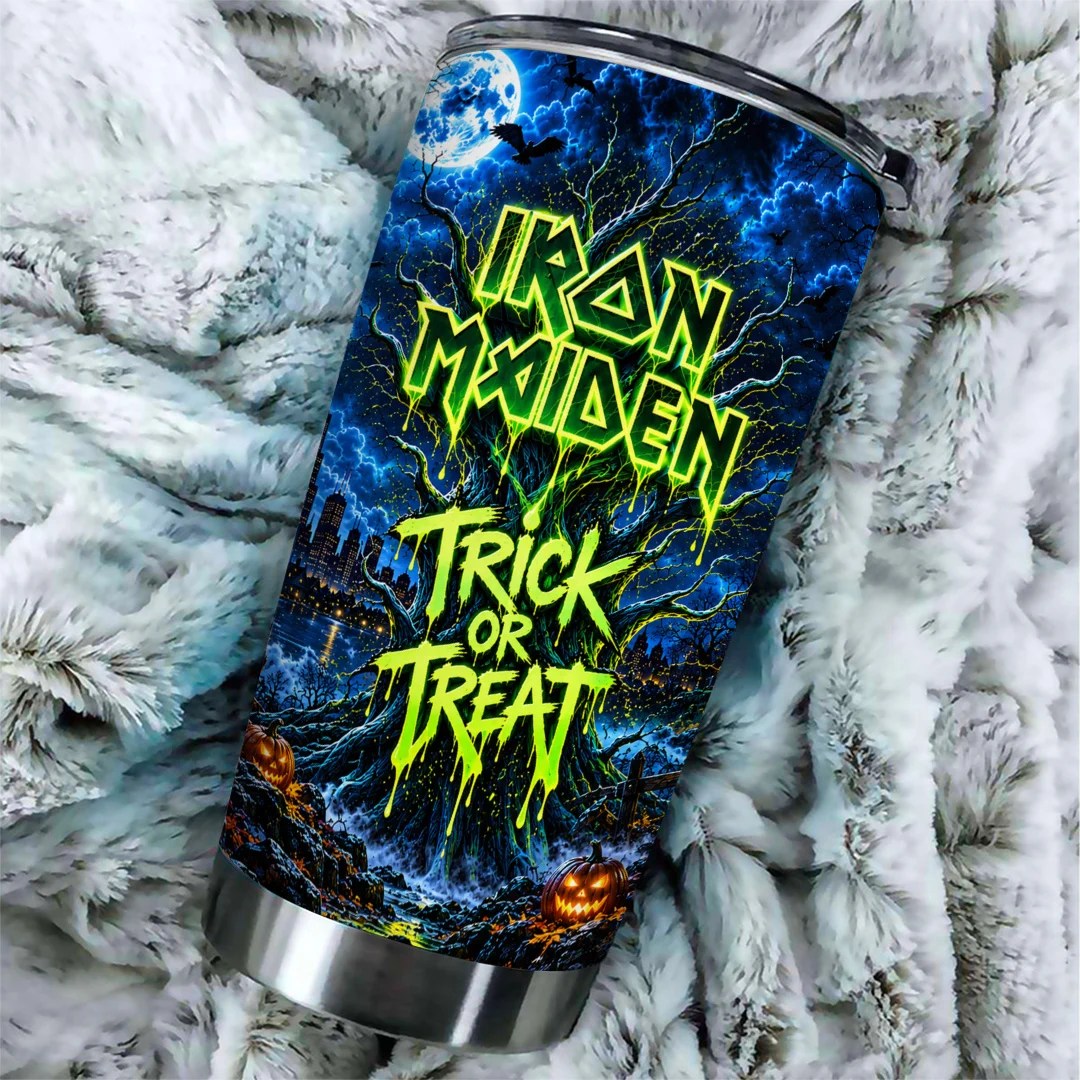 Iron Maiden Fear of the Dark Halloween Tumbler Cup – TANTN26005