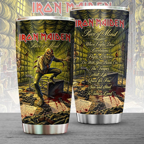 Iron Maiden Piece Of Mind Tumbler Cup – TANTN26059