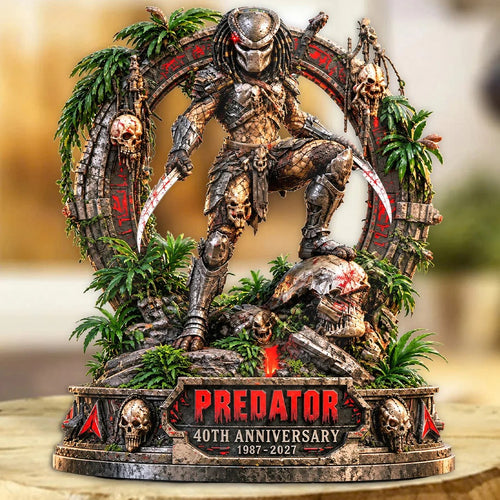 Predator 40th Anniversary 2027 Custom Shape Acrylic Plaque – TANTN26098