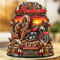 Indian Motorcycle 125th Anniversary 2026 Custom Shape Acrylic Plaque – TANTN26140
