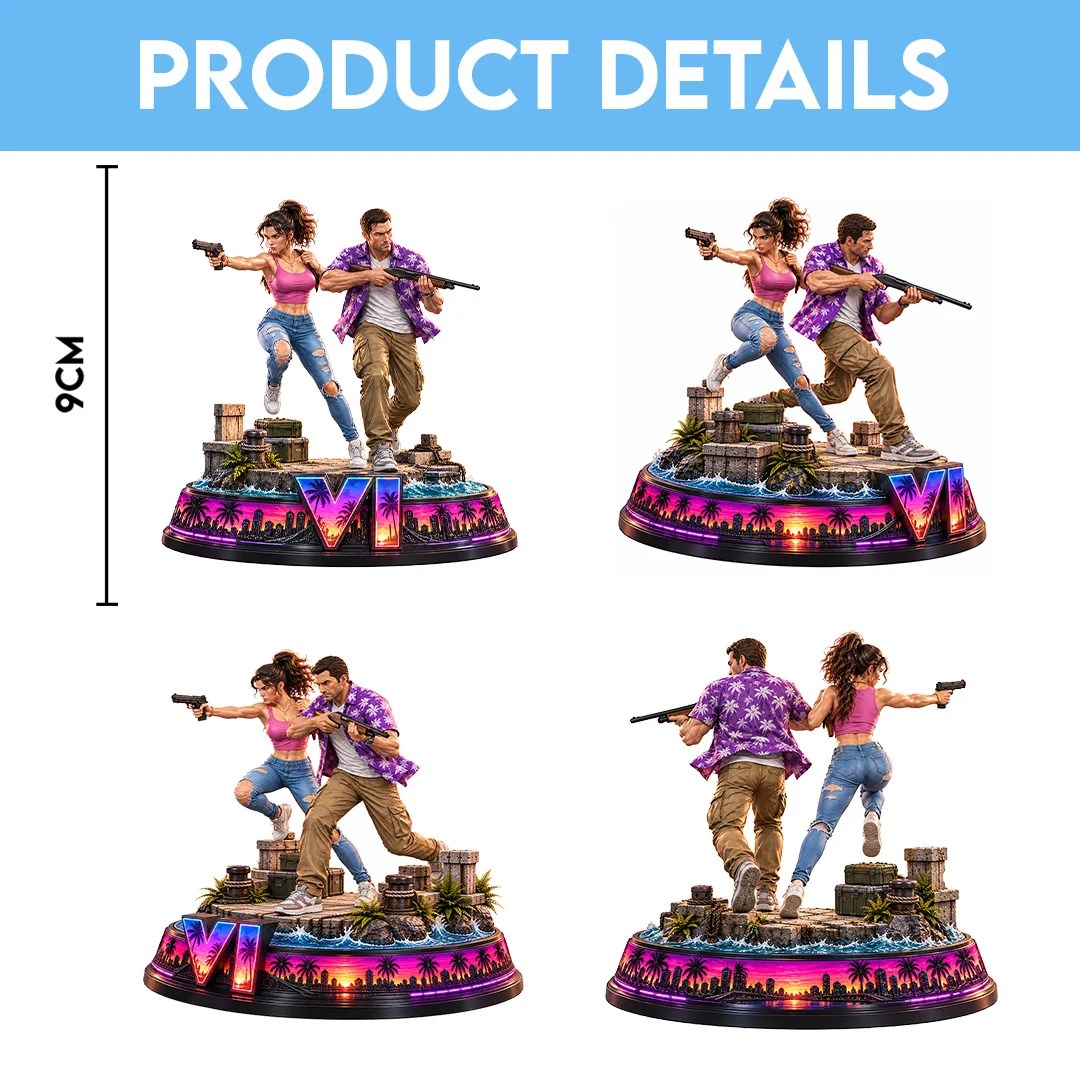 Grand Theft Auto VI 3D Collectible Vinyl Figure – TANTN26203