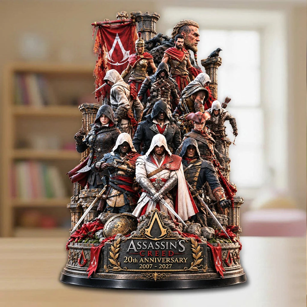 Assassin's Creed 20th Anniversary 2027 Custom Shape Acrylic Plaque – TANTN26223