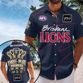 Brisbane Lions 2026 AFL Premiers Short Sleeve Button-Down Shirt – TANTN26243