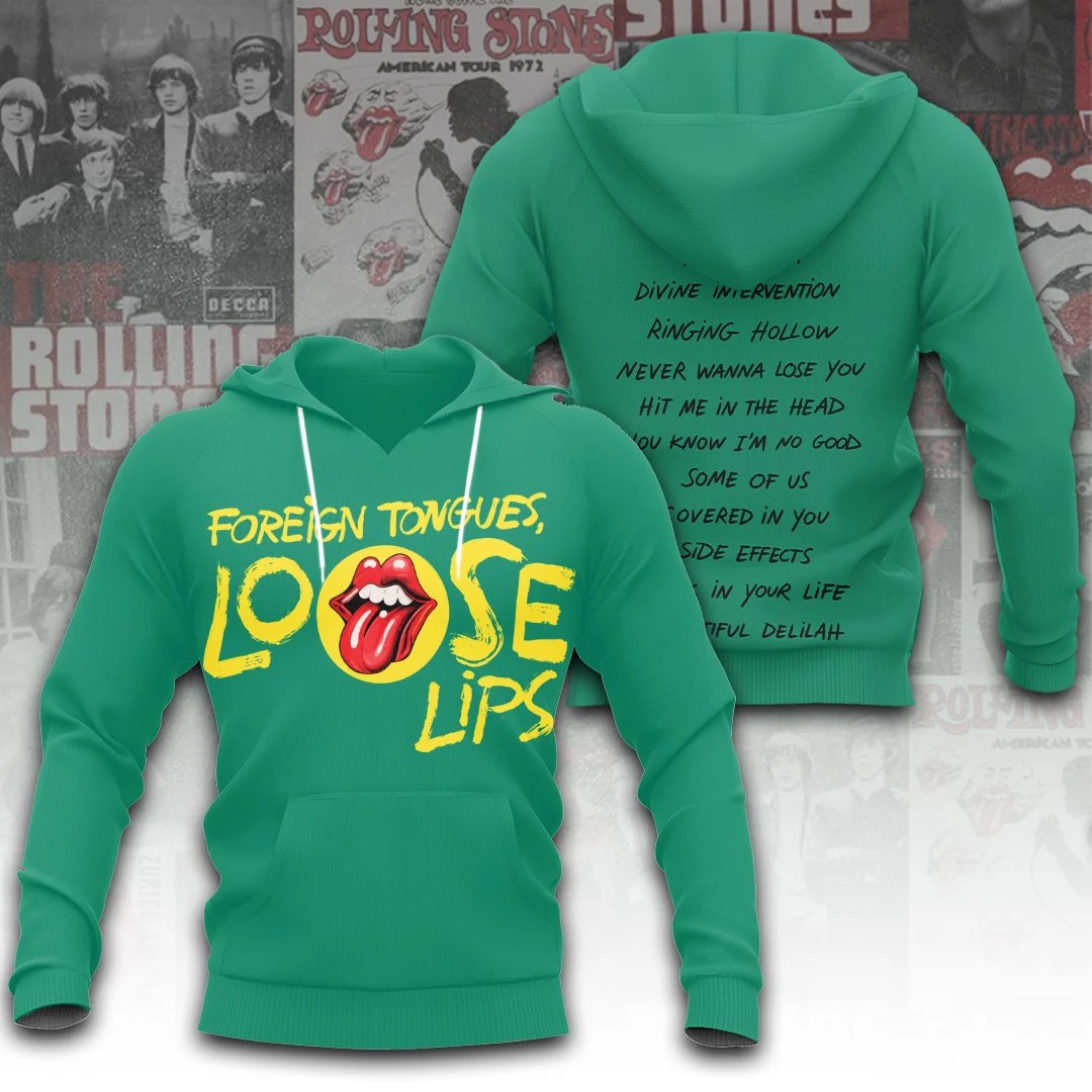 The Rolling Stones Loose Lips 3D Apparel – TANTN26384
