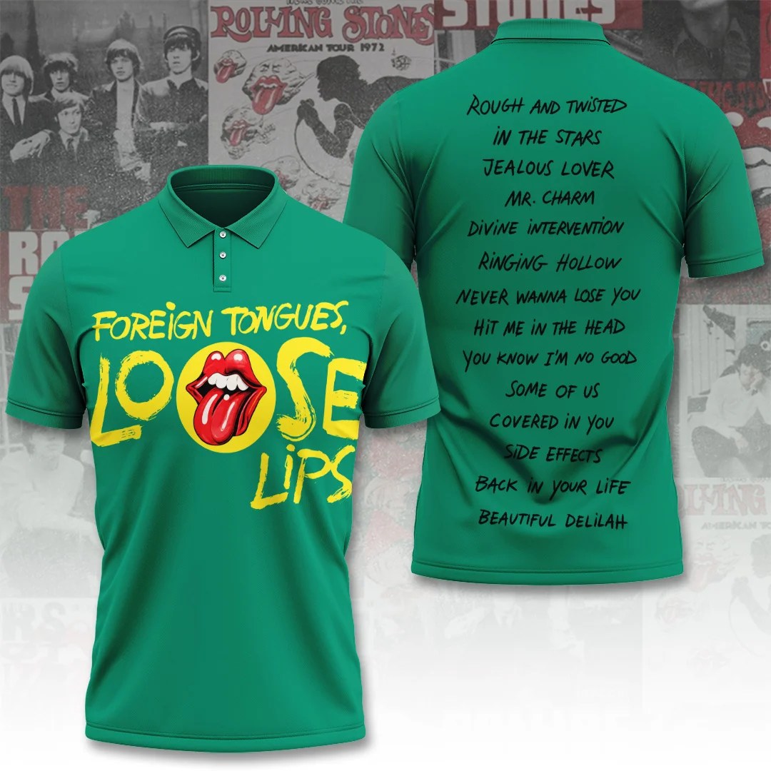 The Rolling Stones Loose Lips 3D Apparel – TANTN26384