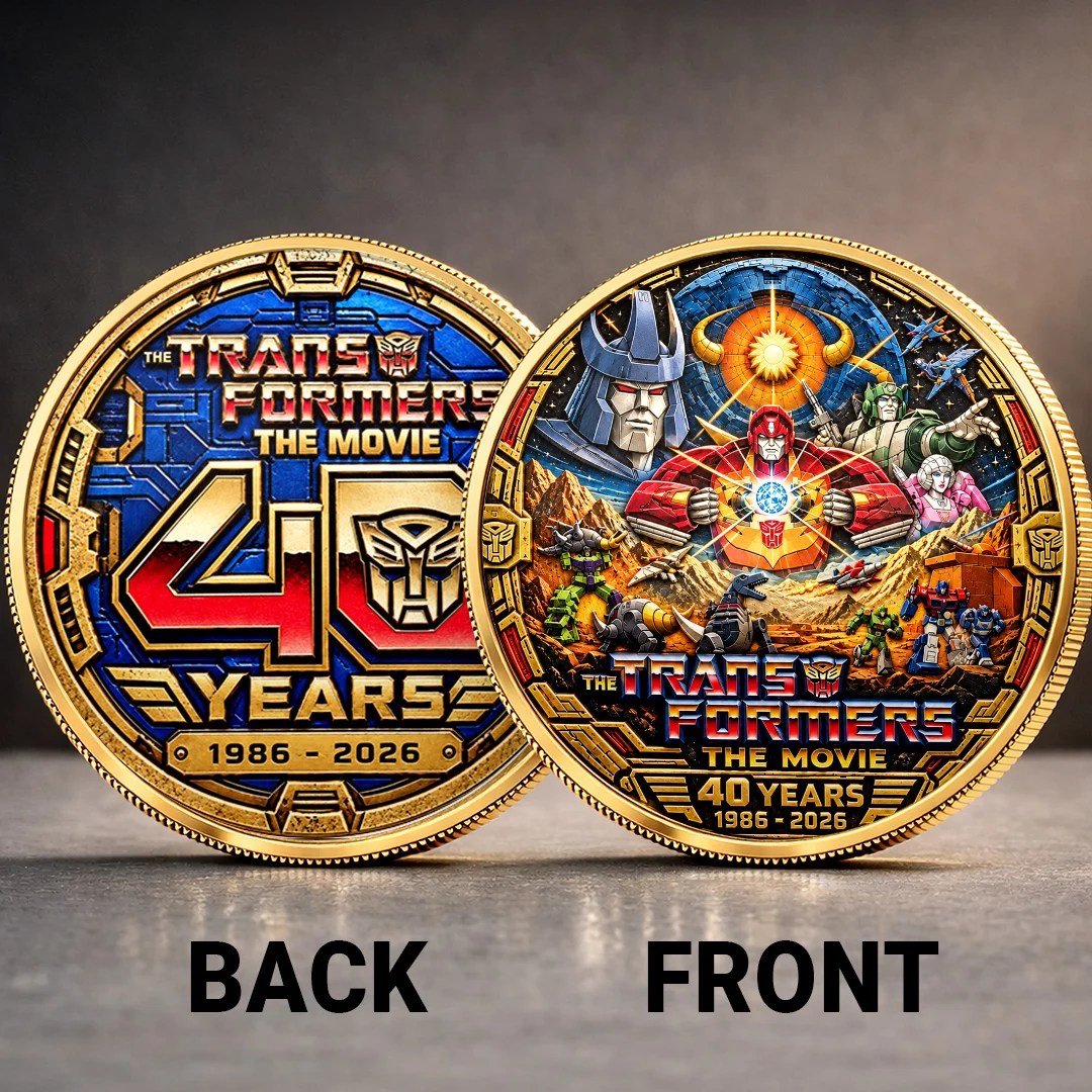 The Transformers: The Movie 40th Anniversary Commemorative Coin – TANTN26389