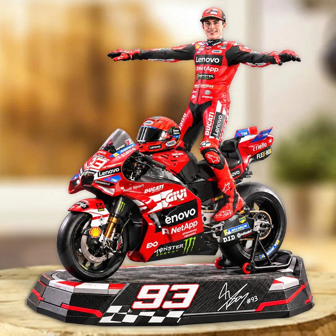 Marc Márquez Custom Shape Acrylic Plaque – TANTN26399