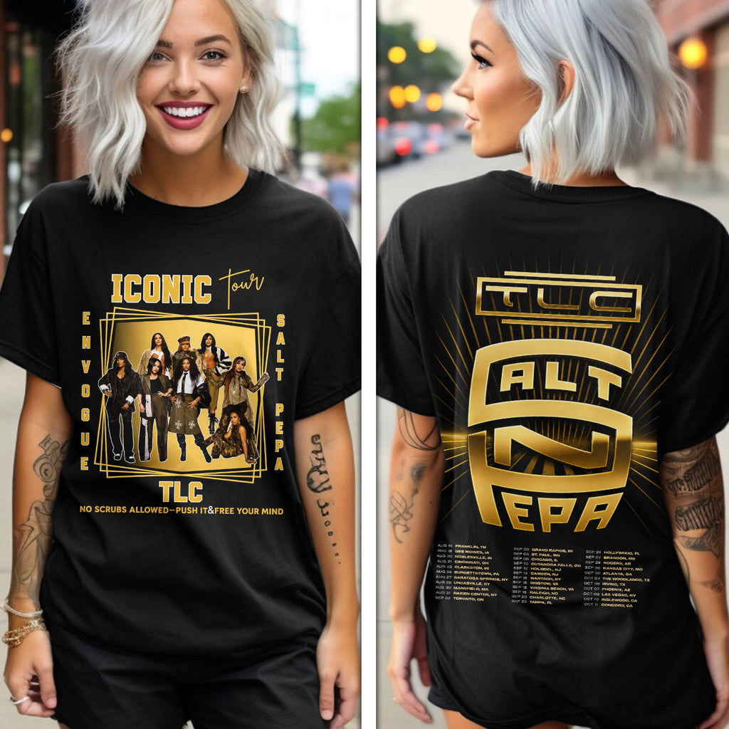 TLC, Salt-N-Pepa and En Vogue 2026 It's Iconic Tour 3D Apparel – GNE6247