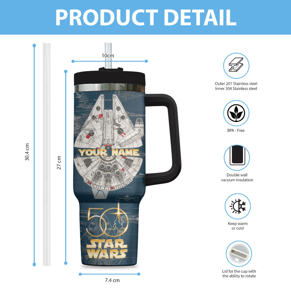 Personalized Star Wars 40oz Tumbler – TMTHU528