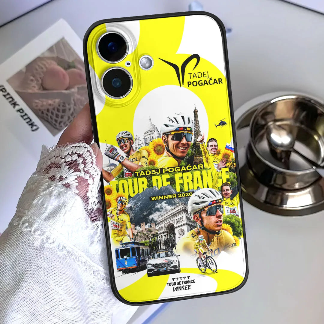 Tadej Pogacar 2026 Tour de France Winner Phone Case – HOATT19935