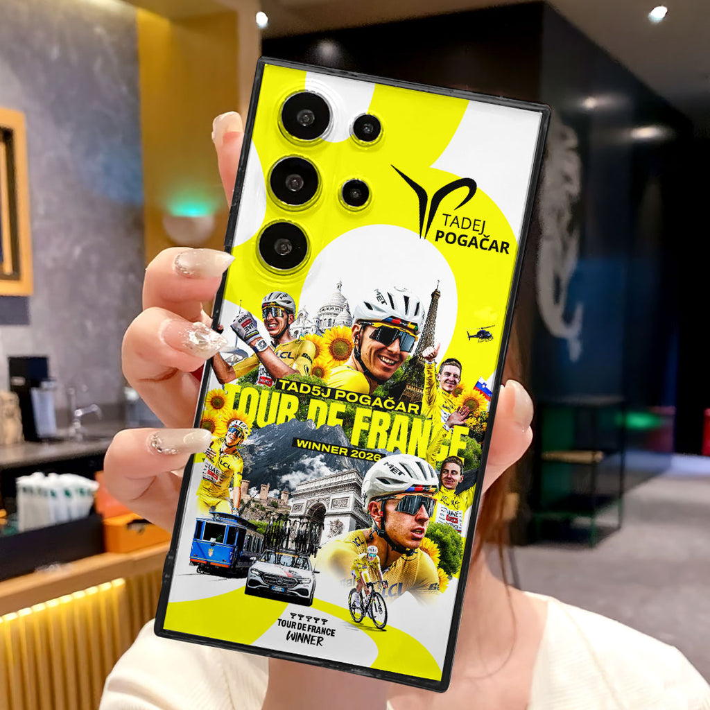 Tadej Pogacar 2026 Tour de France Winner Phone Case – HOATT19935