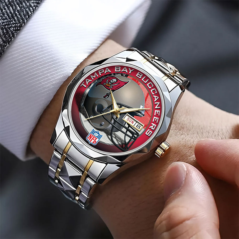 Tampa Bay Buccaneers Alloy Luxury Quartz Watch – TANTN16342