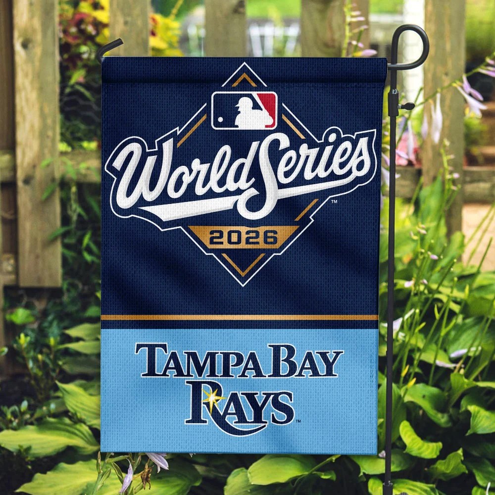 Tampa Bay Rays 2026 American League Champions Double-side Garden Flag – MAITM15466