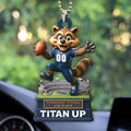 Tennessee Titans 2025 Season Custom shape 2-sided Acrylic Car Ornament – HOATT13687