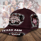 Texas A&M 2025 Women's Volleyball National Champions Classic Cap – TMTHU2817