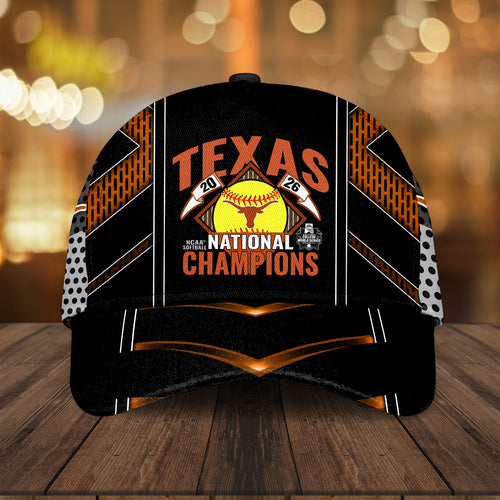 Texas Longhorns 2026 NCAA Women's Softball Champions Classic Cap – HOATT18430