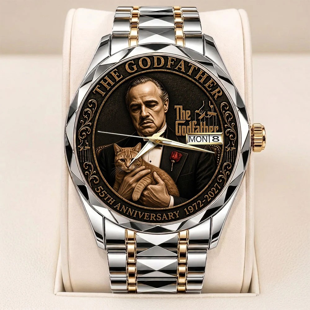 The Godfather 55th Anniversary Alloy Luxury Quartz Watch – TANTN25234