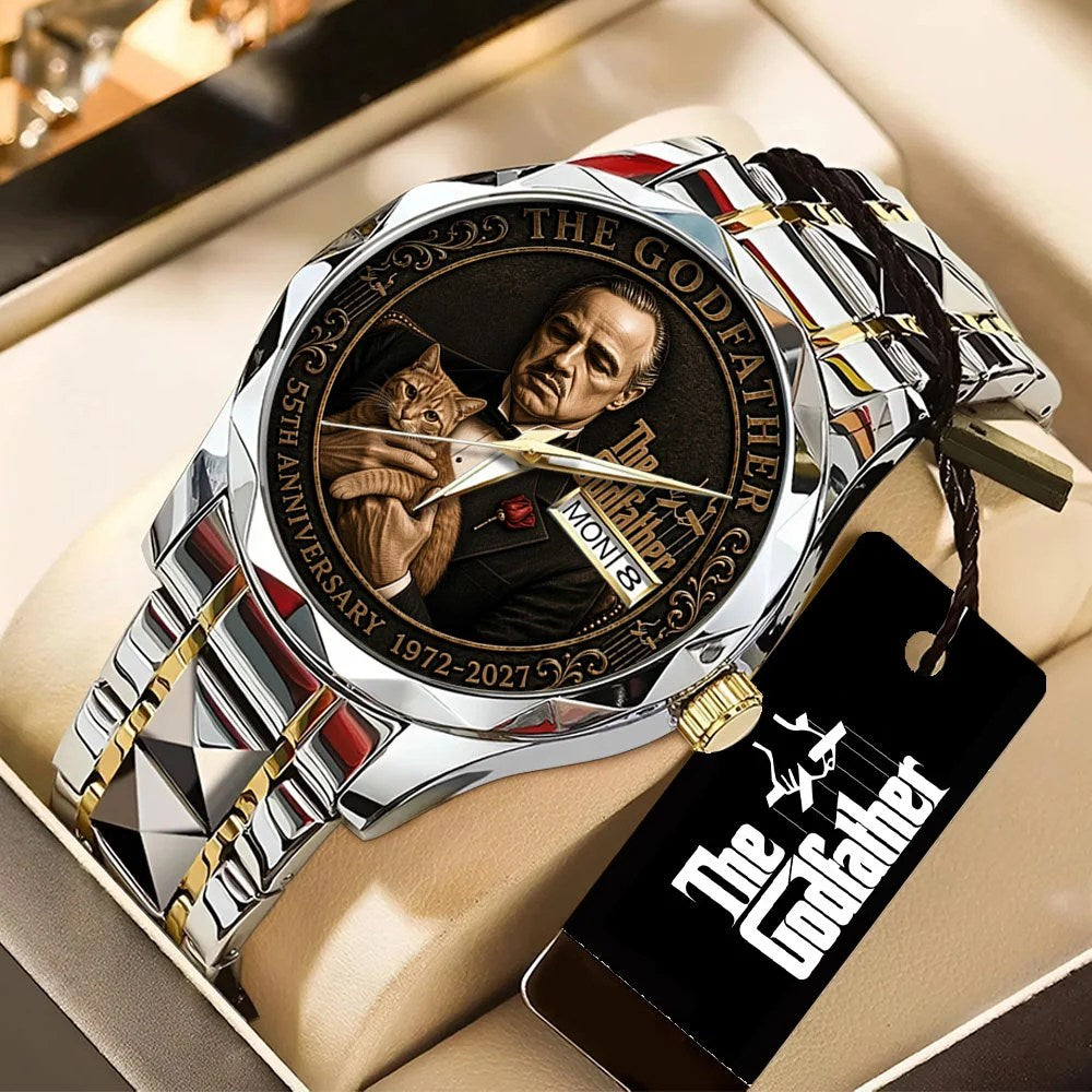The Godfather 55th Anniversary Alloy Luxury Quartz Watch – TANTN25234