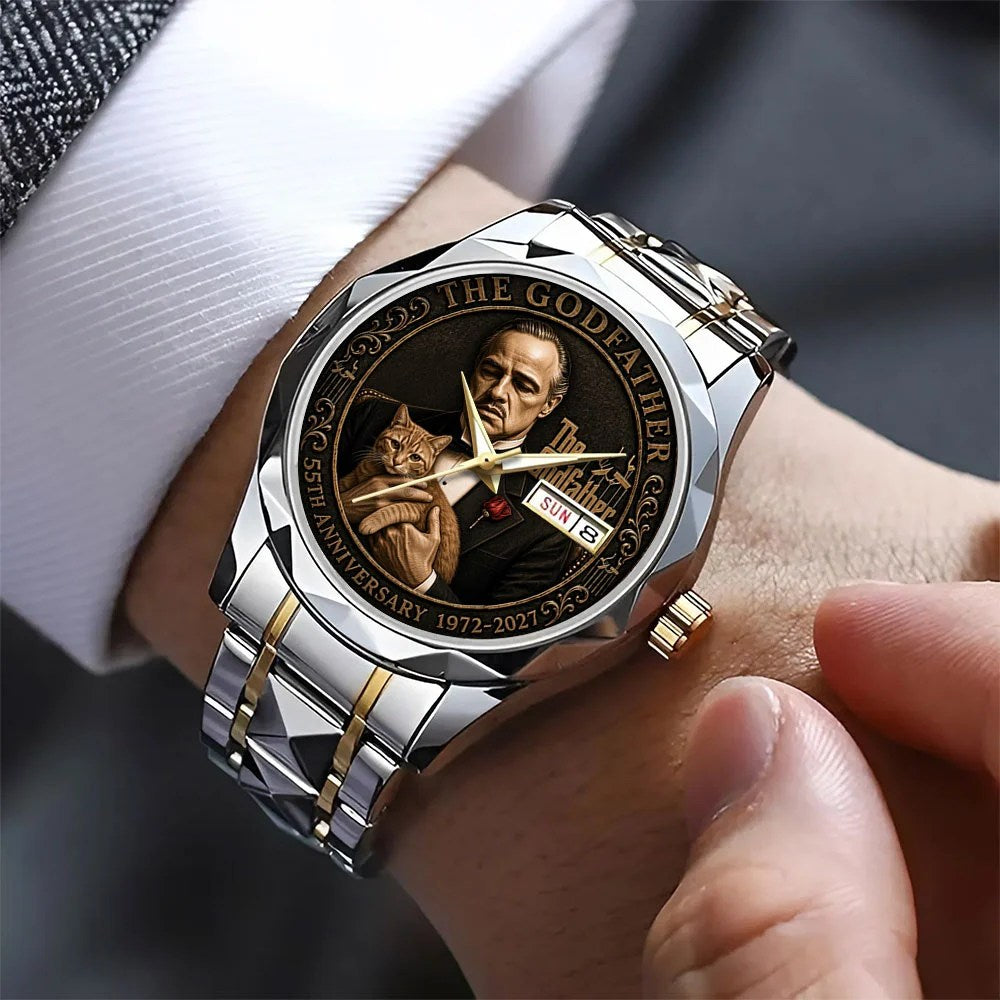 The Godfather 55th Anniversary Alloy Luxury Quartz Watch – TANTN25234