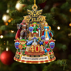 The Legend of Zelda 40th Anniversary Custom Shape 2-side Printed Acrylic Ornament – HOATT21362