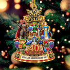 The Legend of Zelda 40th Anniversary Custom Shape 2-side Printed Acrylic Ornament – HOATT21362