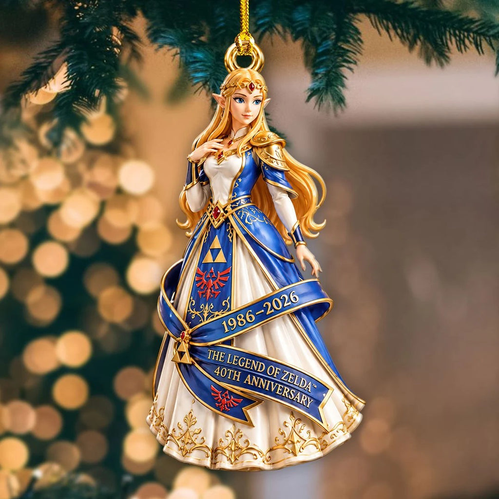 The Legend of Zelda 40th Anniversary Custom Shape 2-side Printed Acrylic Ornament – HOATT21506