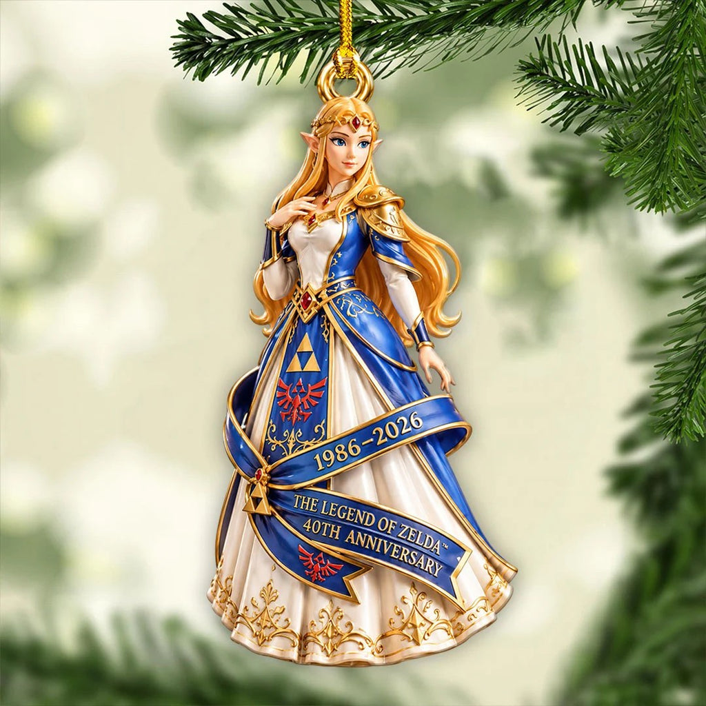 The Legend of Zelda 40th Anniversary Custom Shape 2-side Printed Acrylic Ornament – HOATT21506