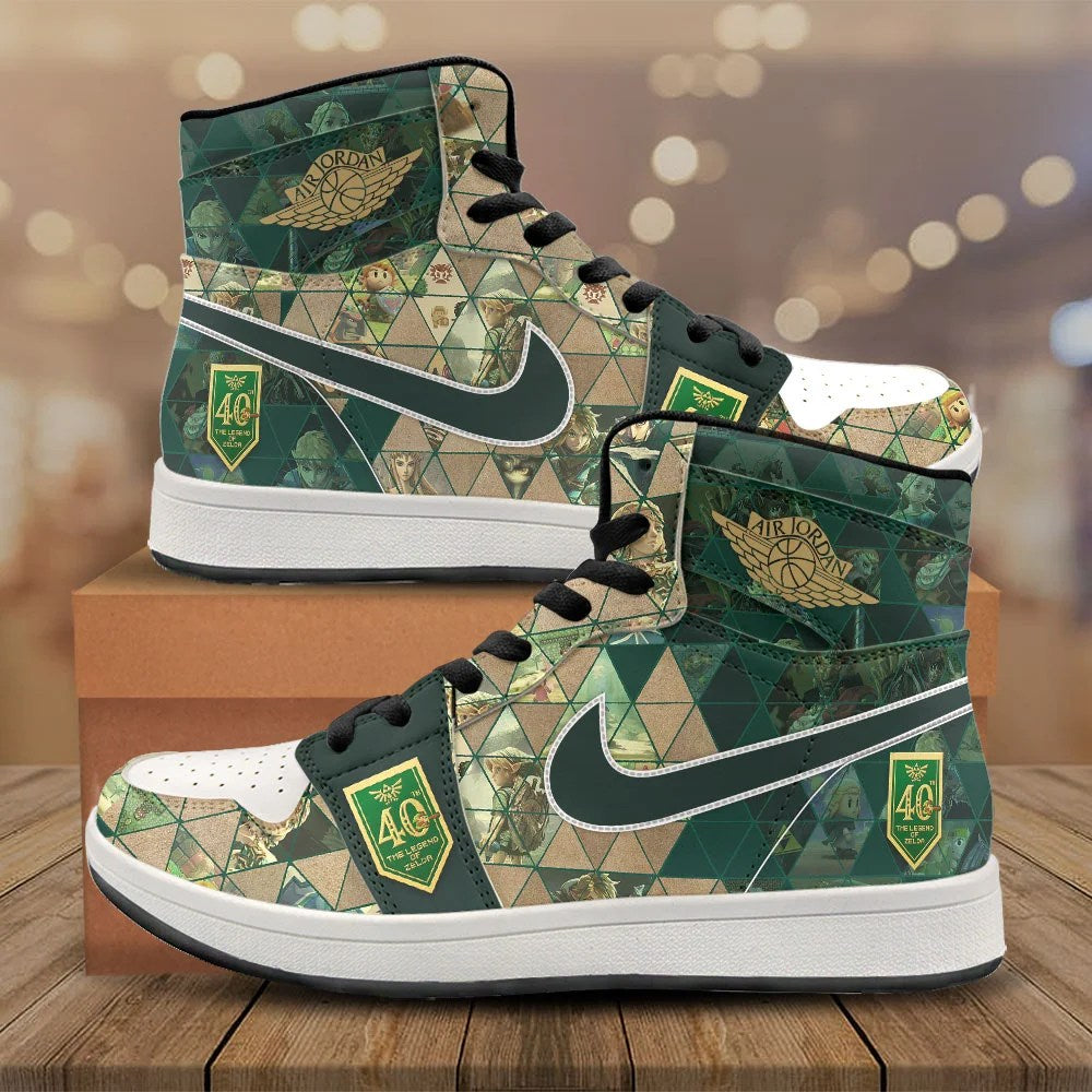 The Legend of Zelda 40th Anniversary AJ1 Sneaker – TMTHU9542