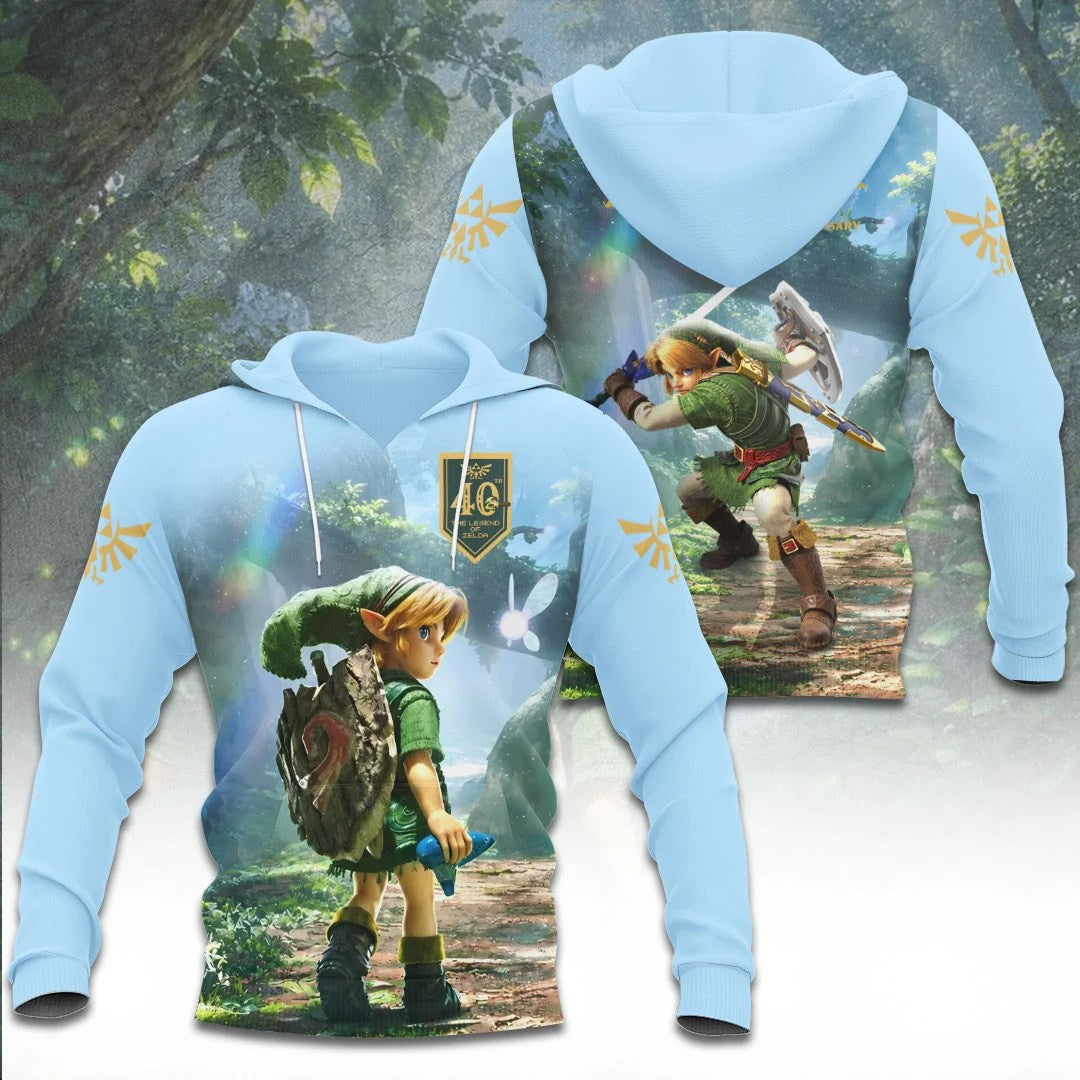 The Legend of Zelda 40th Anniversary 3D Apparel – TANTN25536