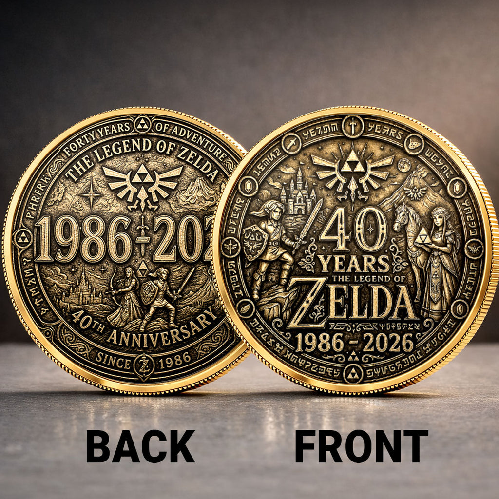 The Legend of Zelda 40th Anniversary Commemorative Coin – TANTN24791