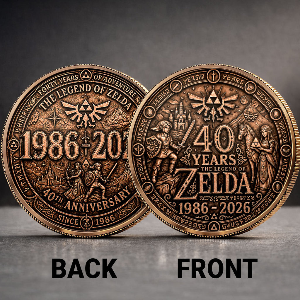 The Legend of Zelda 40th Anniversary Commemorative Coin – TANTN24791
