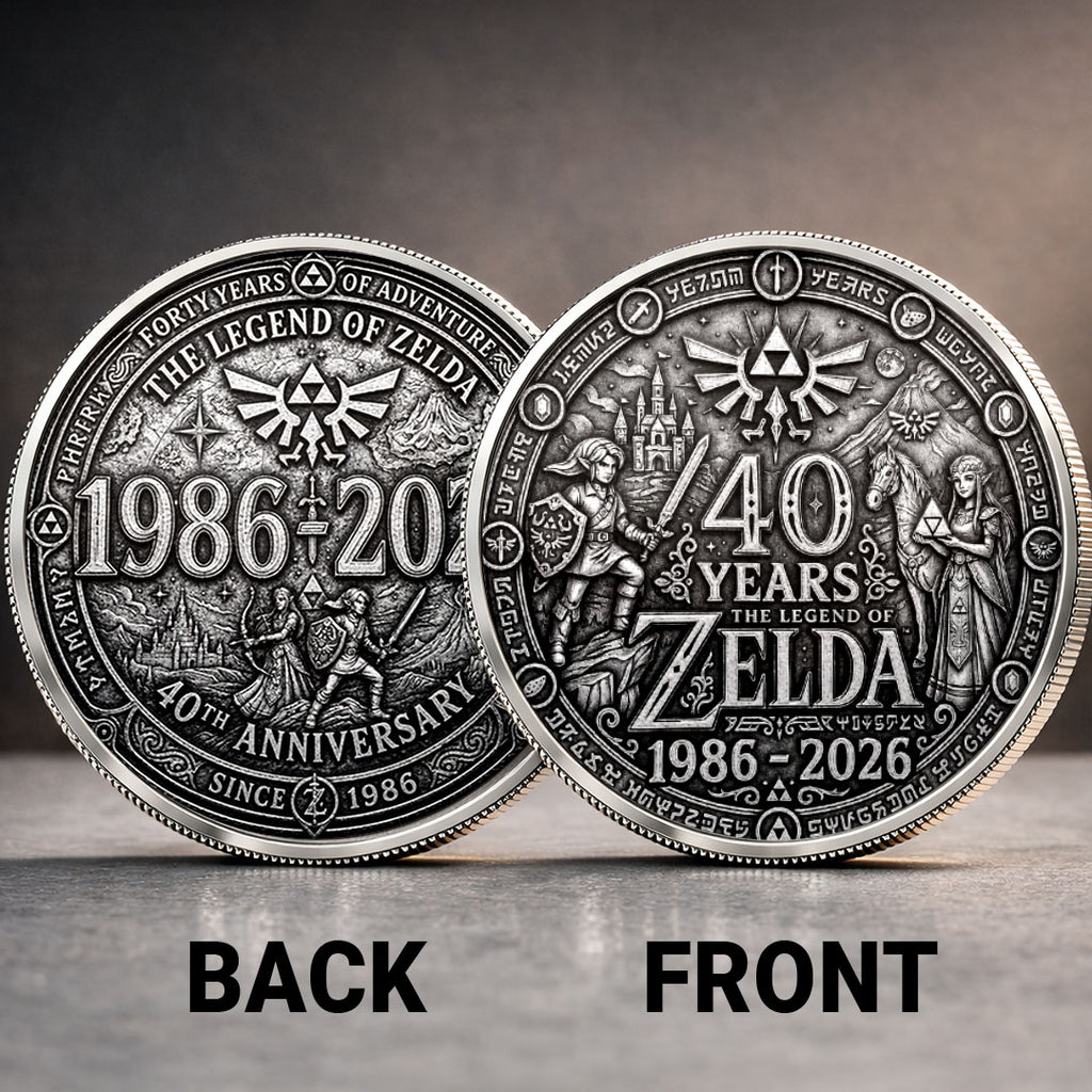 The Legend of Zelda 40th Anniversary Commemorative Coin – TANTN24791