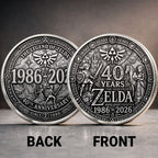 The Legend of Zelda 40th Anniversary Commemorative Coin – TANTN24791