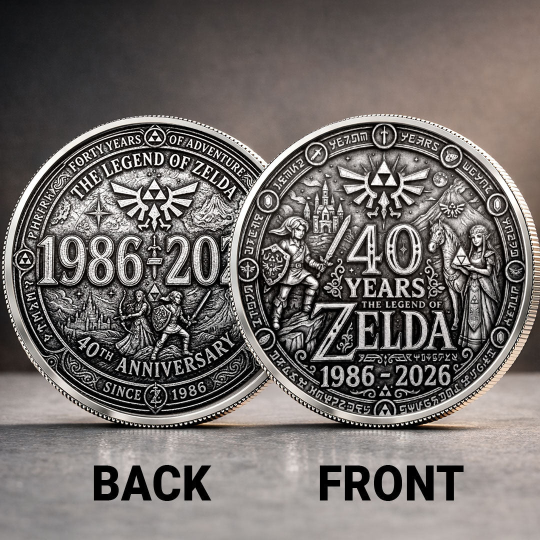 The Legend of Zelda 40th Anniversary Commemorative Coin – TANTN24791