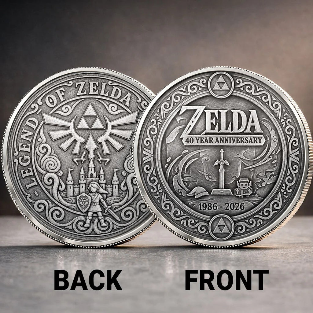 The Legend of Zelda 40th Anniversary Commemorative Coin – TANTN25374