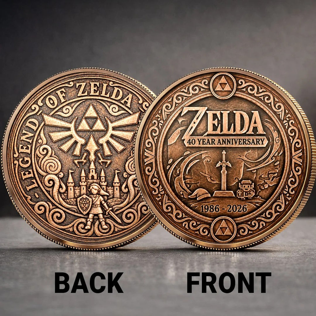 The Legend of Zelda 40th Anniversary Commemorative Coin – TANTN25374