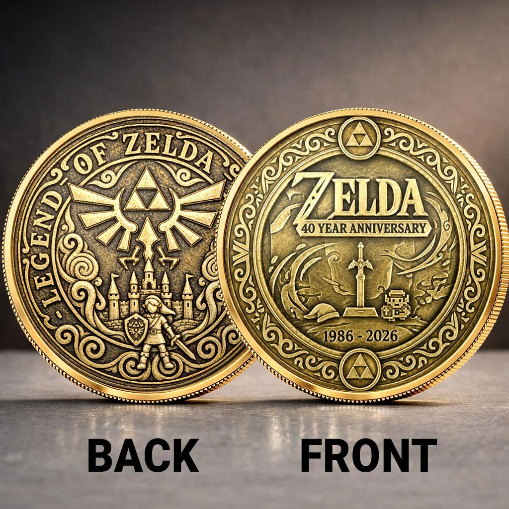 The Legend of Zelda 40th Anniversary Commemorative Coin – TANTN25374
