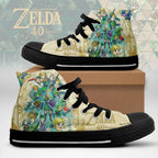 The Legend of Zelda 40th Anniversary High Top Canvas Shoes – TMTHU9715