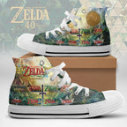 The Legend of Zelda 40th Anniversary High Top Canvas Shoes – TMTHU9962