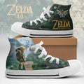 The Legend of Zelda: Ocarina of Time High Top Canvas Shoes – TMTHU9832