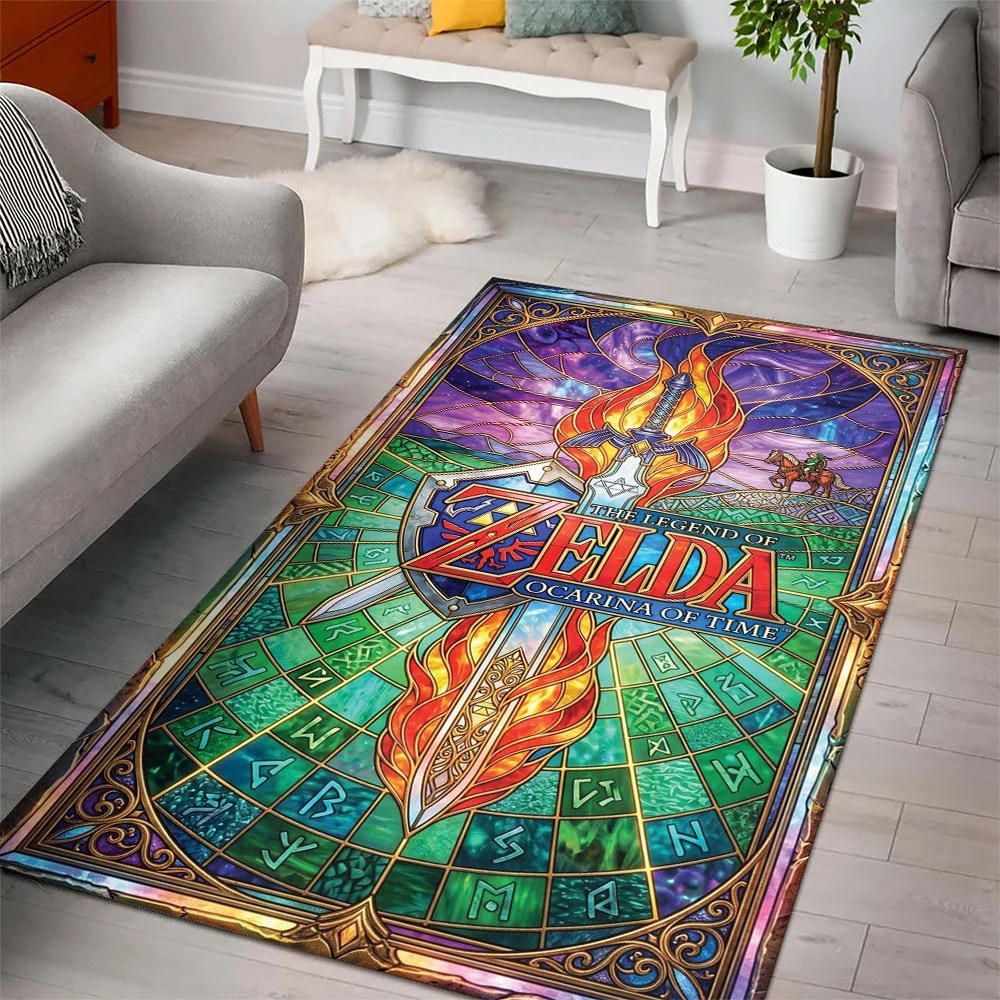 The Legend of Zelda: Ocarina of Time Rectangular Rug – MAITM15401