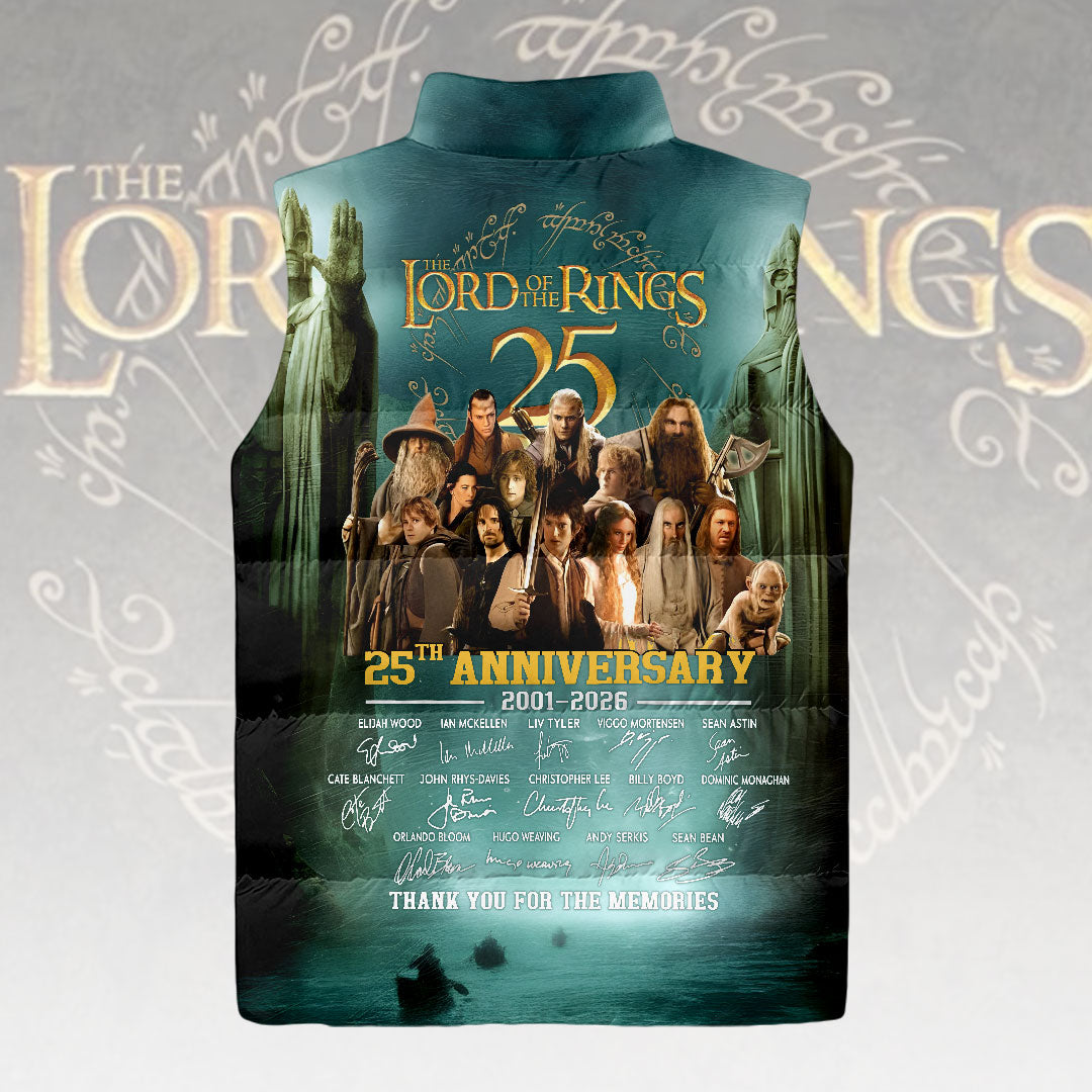 The Lord Of The Rings 25th Anniversary 3D Sleeveless Down Jacket – HOATT15111