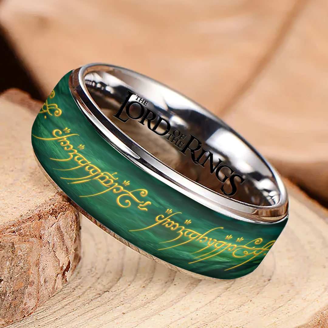 The Lord of the Rings 25th Anniversary Custom Alloy Ring – HOATT15108