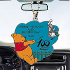 Winnie-the-Pooh 100th Anniversary Custom shape 2-sided Acrylic Car Ornament – GNE8858