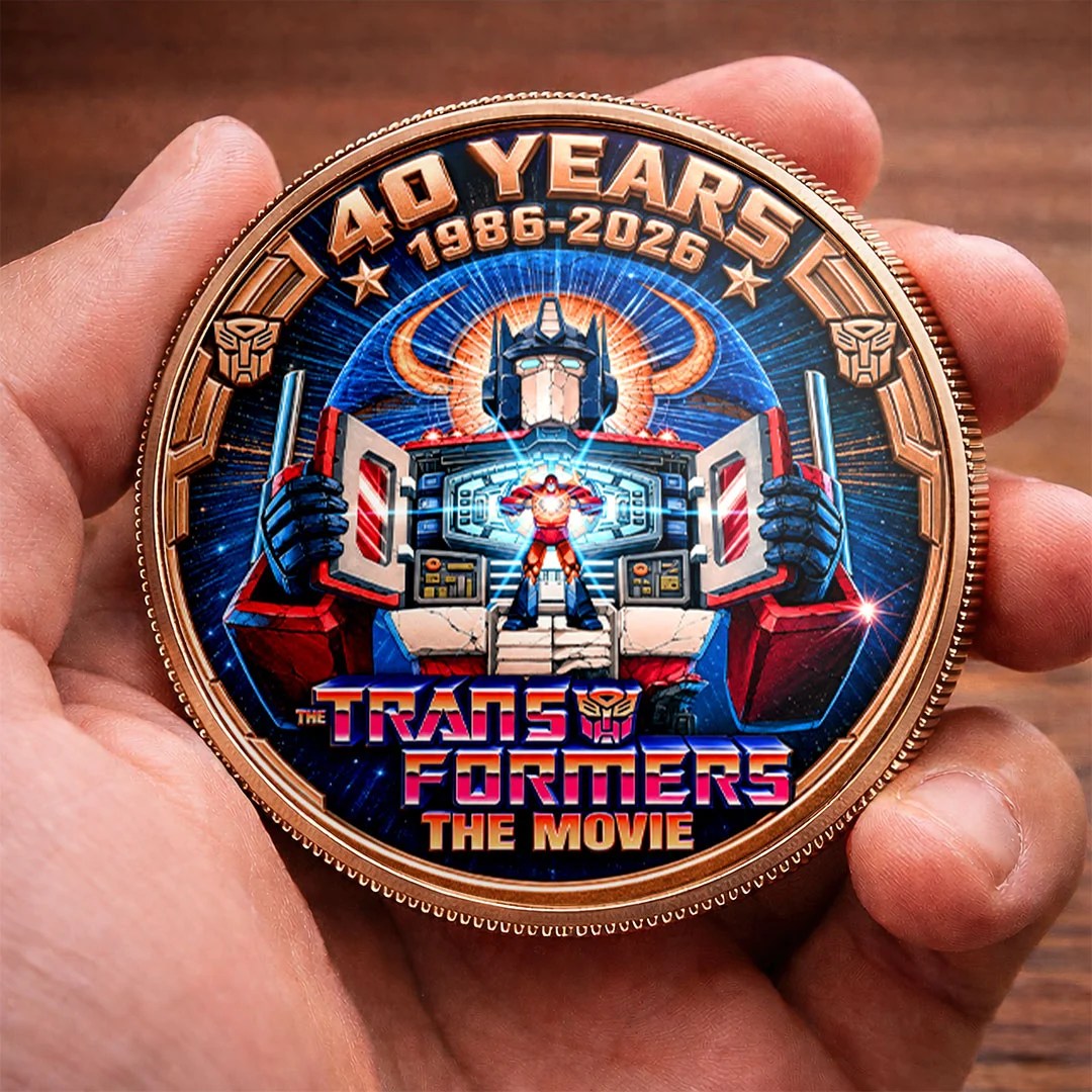 The Transformers: The Movie 40th Anniversary Commemorative Coin – HOATT26893