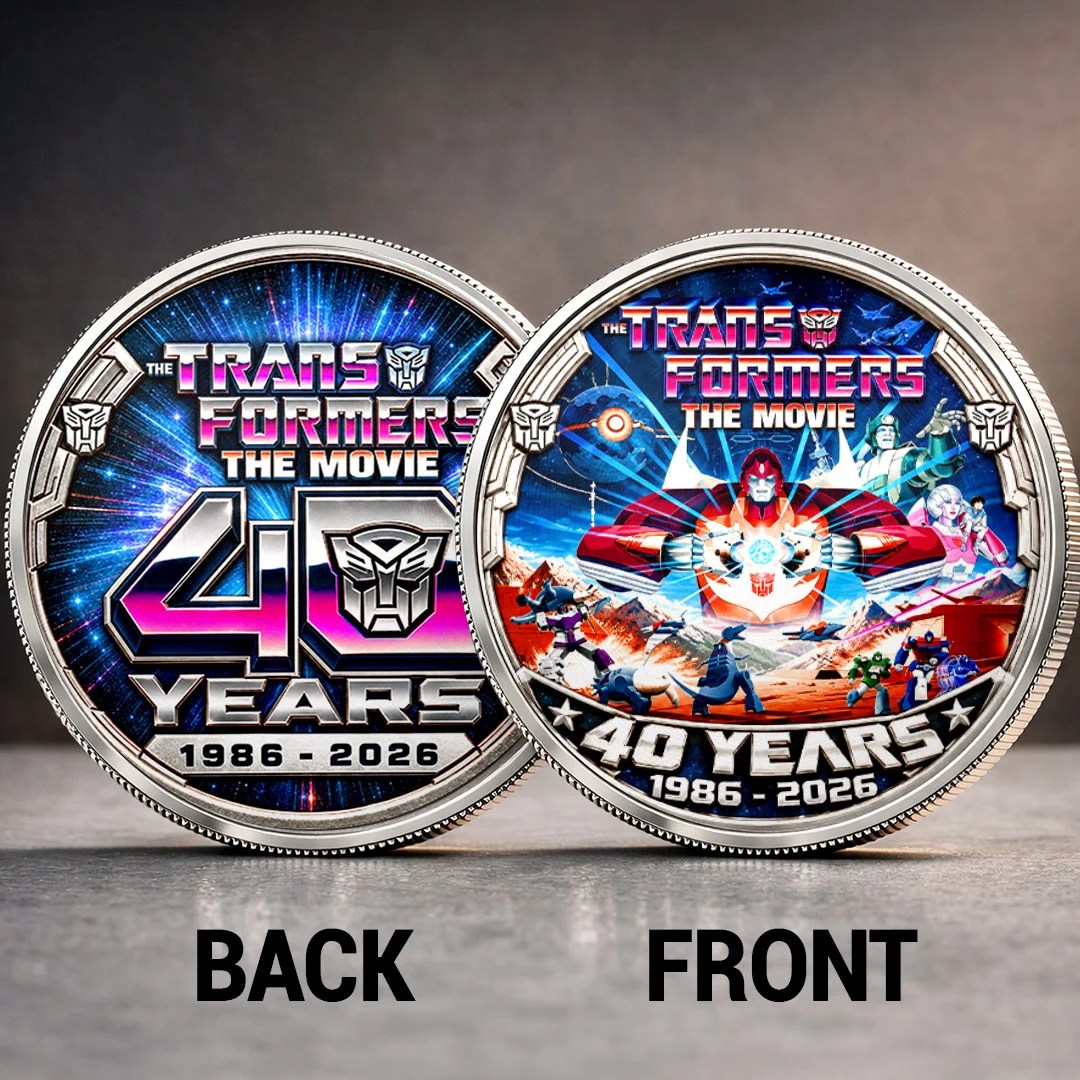 The Transformers: The Movie 40th Anniversary Commemorative Coin – HOATT26896