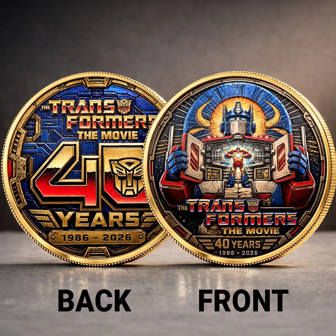The Transformers: The Movie 40th Anniversary Commemorative Coin – TANTN26388