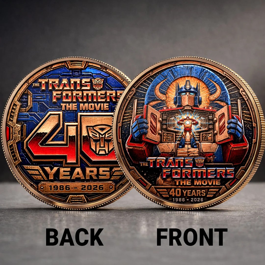 The Transformers: The Movie 40th Anniversary Commemorative Coin – TANTN26388