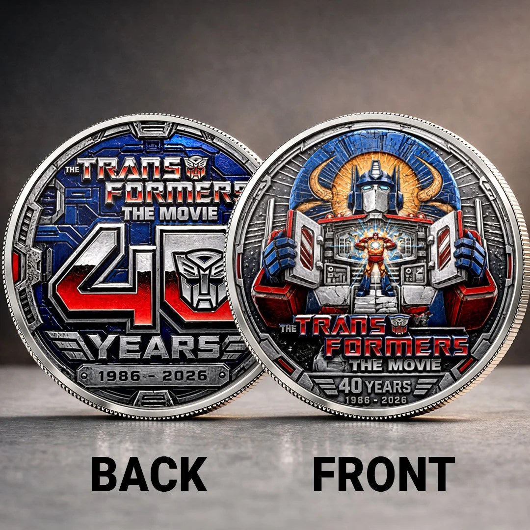 The Transformers: The Movie 40th Anniversary Commemorative Coin – TANTN26388